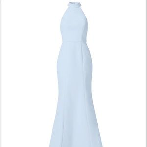 Amsale Austin Bridesmaids Dress in Ice